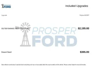 Ford Bronco Sport 2025 AWD Outer Banks 4dr SUV