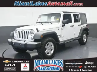 Jeep Wrangler JK Unlimited 2018 4x4 Sport 4dr SUV