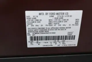 Ford Explorer 2018 XLT 4dr SUV