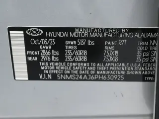 Hyundai SANTA FE 2023 SEL 4dr Crossover