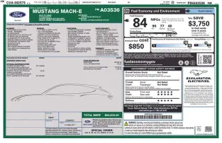 Ford Mustang Mach-E 2023 AWD GT 4dr SUV