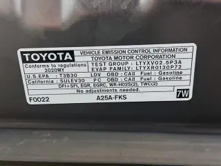 Toyota Camry 2020 LE 4dr Sedan