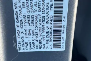 Honda CR-V 2025 AWD EX-L 4dr SUV