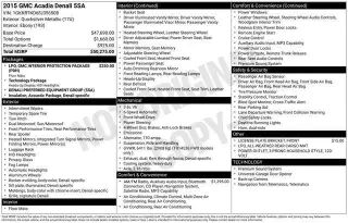 GMC Acadia 2015 Denali 4dr SUV
