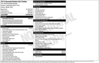 Hyundai ELANTRA 2013 GLS 4dr Sedan 6M