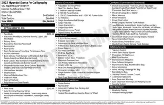 Hyundai SANTA FE 2023 AWD Calligraphy 4dr Crossover