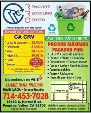 RENOVATE RECYCLING CENTER