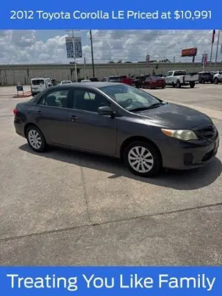 Toyota Corolla 2012 L 4dr Sedan 5M