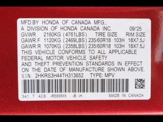Honda CR-V 2026 EX 4dr SUV