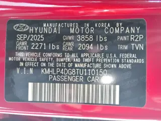 Hyundai ELANTRA 2026 Limited 4dr Sedan