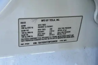 Tesla Model Y 2022 AWD Performance 4dr Crossover
