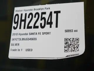 Hyundai SANTA FE Sport 2018 2.4L 4dr SUV