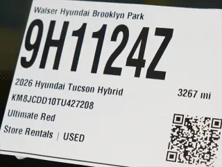 Hyundai TUCSON Hybrid 2026 AWD SEL Convenience 4dr SUV