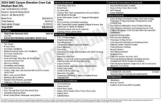 GMC Canyon 2024 4x2 Elevation 4dr Crew Cab 5 ft. SB