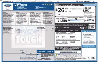 Ford Maverick 2022 Lariat 4dr SuperCrew 4.5 ft. SB