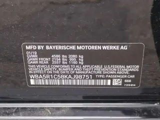 BMW 3 Series 2019 330i 4dr Sedan