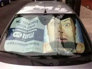 CUBRE PARABRISAS PUBLICITARIOS