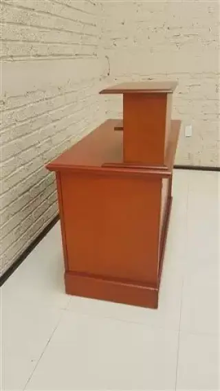 Escritorio con porta impresora