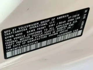 2013 Volkswagen Passat V6 SEL Premium