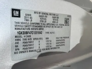 2012 GMC Savana LS 1500