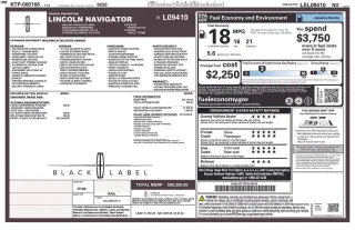 Lincoln Navigator 2020 4x4 Black Label 4dr SUV