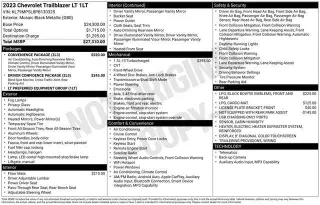 Chevrolet Trailblazer 2023 LT 4dr SUV