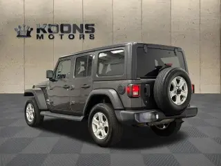 Jeep Wrangler Unlimited 2020 4x4 Black and Tan 4dr SUV