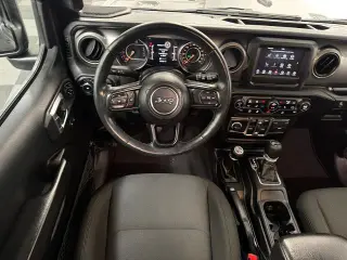 Jeep Wrangler Unlimited 2020 4x4 Black and Tan 4dr SUV