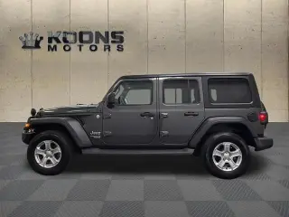 Jeep Wrangler Unlimited 2020 4x4 Black and Tan 4dr SUV