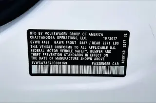 Volkswagen Passat 2018 2.0T SEL Premium 4dr Sedan