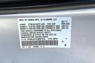 Honda Odyssey 2018 EX-L 4dr Mini-Van