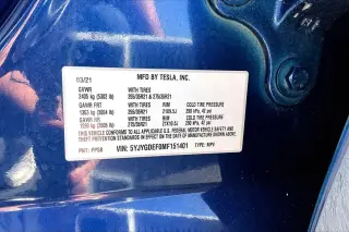 Tesla Model Y 2021 AWD Performance 4dr Crossover