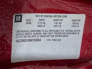 Pontiac G6 2009 GT 2dr Convertible w/1SA