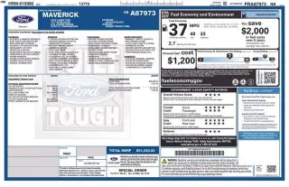 Ford Maverick 2023 XL 4dr SuperCrew 4.5 ft. SB