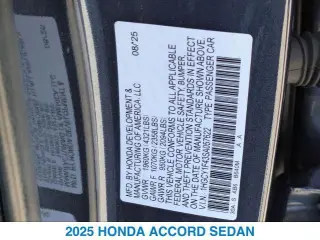 Honda Accord 2025 SE 4dr Sedan