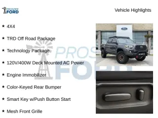 Toyota Tacoma 2021 4x4 TRD Sport 4dr Double Cab 5.0 ft SB 6M