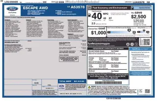 Ford Escape Hybrid 2020 AWD Titanium 4dr SUV