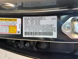 Honda Accord 2023 EX 4dr Sedan