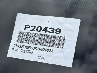 Honda Civic 2019 LX 4dr Sedan CVT
