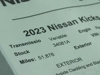Nissan Kicks 2023 S 4dr Crossover