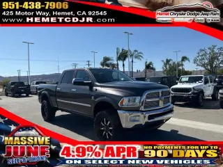 Ram 2500 2015 4x4 Laramie 4dr Crew Cab 6.3 ft. SB Pickup
