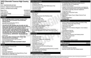 Chevrolet Traverse 2023 High Country 4dr SUV