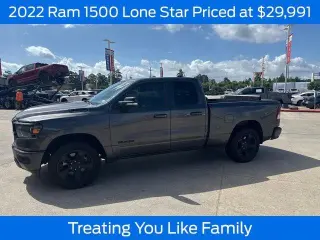 Ram 1500 2022 4x4 Big Horn 4dr Quad Cab 6.4 ft. SB Pickup