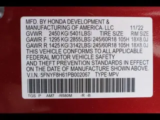 Honda Passport 2023 AWD TrailSport 4dr SUV