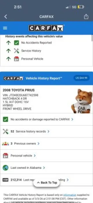 2008 TOYOTA PRIUS