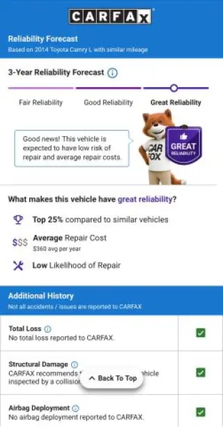2014 TOYOTA CAMRY