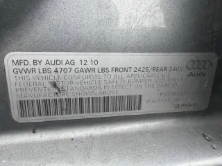 2011 Audi A4 2.0T Premium Plus