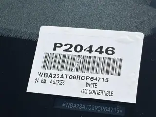 BMW 4 Series 2024 430i 2dr Convertible