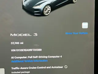 Tesla Model 3 2024 4dr Sedan