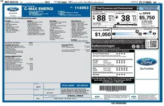 Ford C-MAX Energi 2015 SEL 4dr Wagon